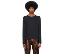 Black No.87 Long Sleeve T-Shirt