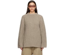 Taupe Ladders Sweater