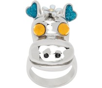 Silver Hippo Ring