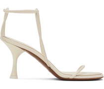 White Nenque Heeled Sandals