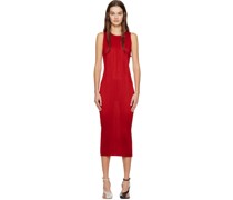 Red Basics Maxi Dress