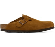 Tan Regular Boston Soft Footbed Loafers