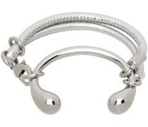 Silver Safety Lacet Bracelet