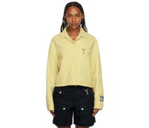 Yellow Button Up Jacket