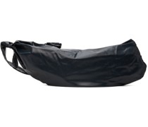 Navy Large Soft Croissant Bag