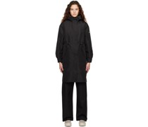 Black Breer Rain Coat