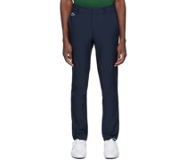 Navy Slim-Fit Trousers