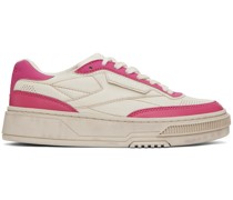 Off-White & Pink Club C LTD Sneakers