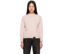 Pink Deconstructed Sweater