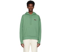 Green Loose Fit Hoodie