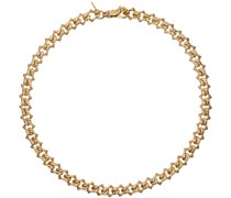 Gold Arabesque Chain Necklace