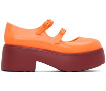 Orange Farah Oxfords