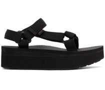 Black Flatform Universal Sandals