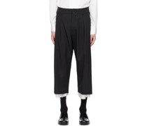 Black Classic Trousers