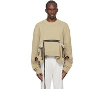 Beige Crewneck Sweater