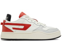 White & Red S-Ukiyo Sneakers
