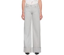 Blue Flared Jeans