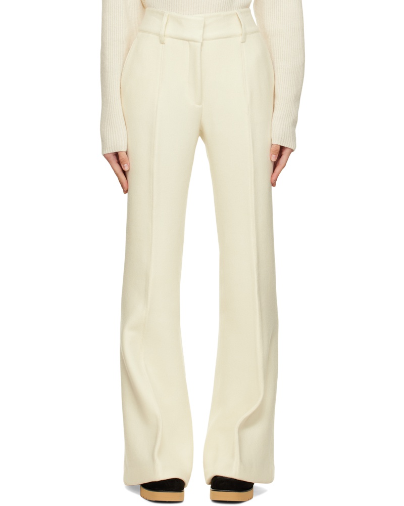 Gabriela Hearst Damen White Rhein Trousers