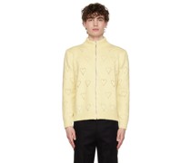 SSENSE Exclusive Yellow Hearts Sweater