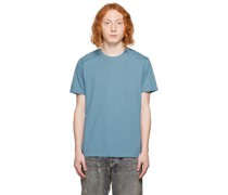 Blue Embroidered T-Shirt