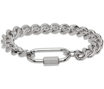 Silver Curb Chain Bracelet