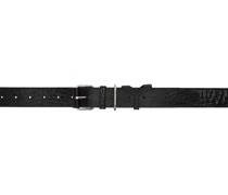 Black Patchwork Belt