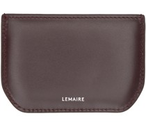 Brown Calepin Card Holder