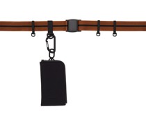 Brown & Black Adjustable Belt