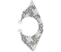 SSENSE Exclusive Silver Fragment Single Ear Cuff
