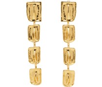 Gold Croc Earrings