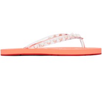 Pink Loubi Flip Spikes Donna Sandals