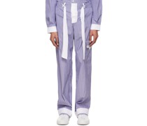 Blue Combat Pyjama Trousers