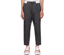 Gray Kurta Trousers