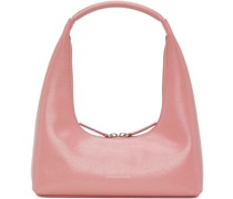 Pink Crinkle Shoulder Bag
