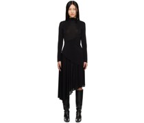 Black Celadom Midi Dress