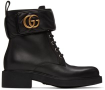 Black Marmont Ankle Boots