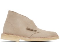 Beige Desert Boots
