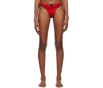 Red Sloane Thong