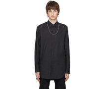 Black Pearl Neckless Shirt