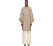 Beige Ftrench Trench Coat