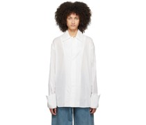 White Droptail Shirt