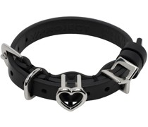 Black Y Heart Belt Bracelet