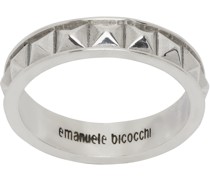 Silver Pyramid Ring