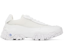 White Crimp Sneakers