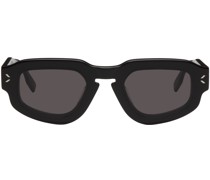 Black Oval Sunglasses