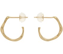 SSENSE Exclusive Gold Mini Vero Hoop Earrings