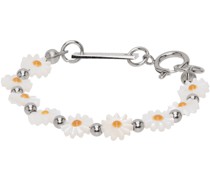 Silver Flower Bracelet