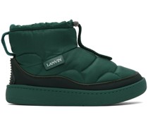 Green Curb Snow Boots