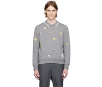 Gray Relaxed Fit Sweatshirt