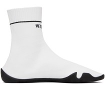 White Sock Sneakers